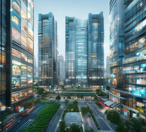 遵义国际商贸城，品质城市，未来智慧