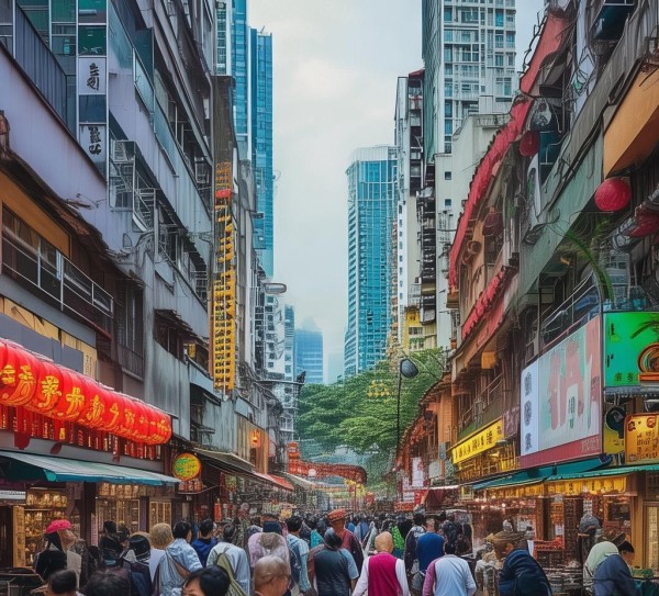 广州西部商贸城，商业与生活的交融