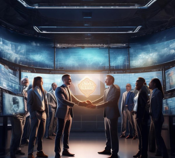 商贸公司再次合作承诺，携手共进，共创辉煌